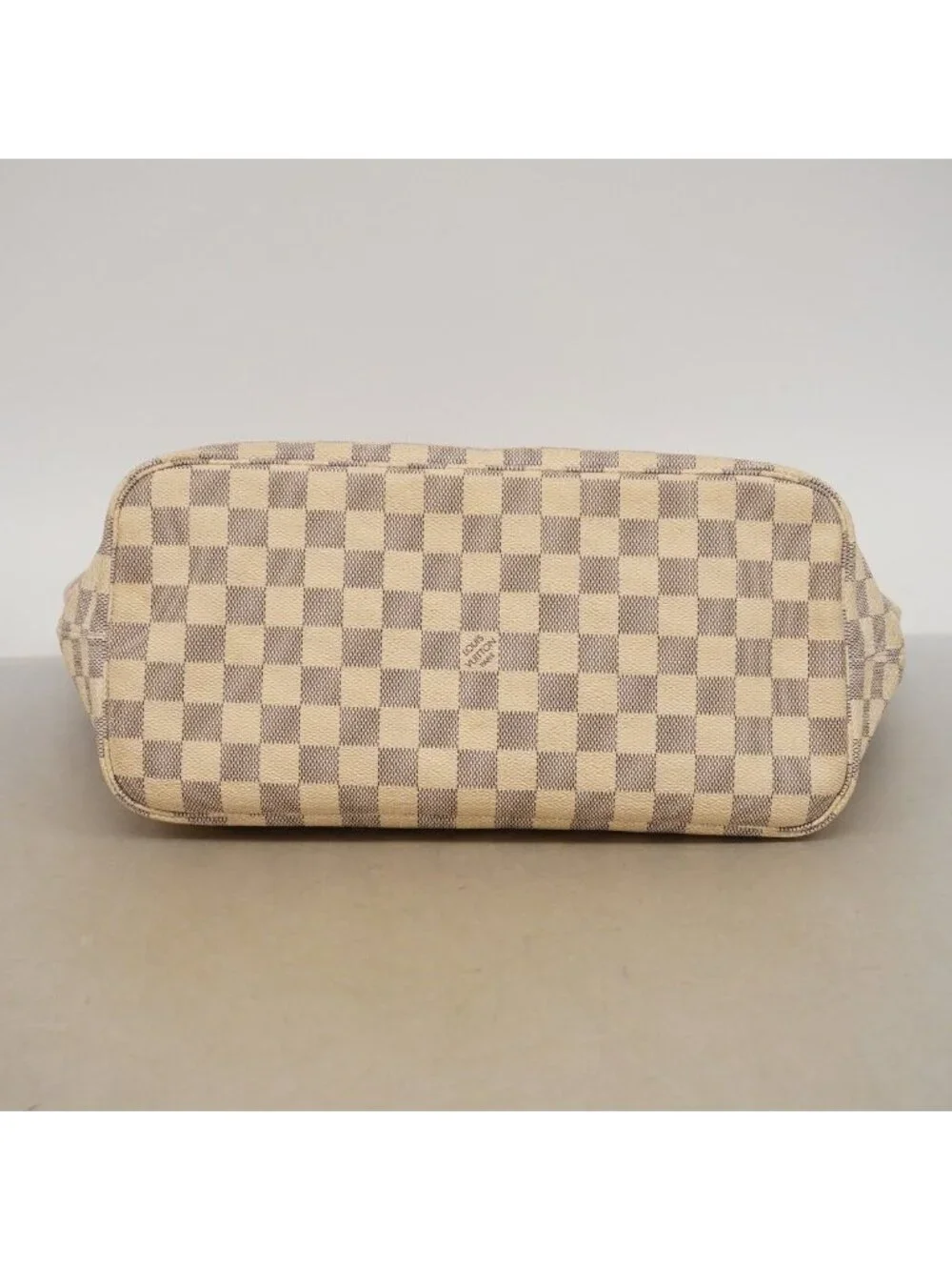 Louis Vuitton Tote Damier Azur Neverfull MM White